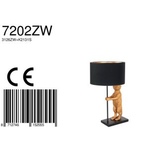 annelighting-tafellamp-animaux-zwart-metaalstof-ø30cm-e27-7202zw-1