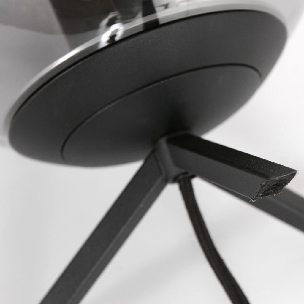 Tafellamp rookglas Steinhauer Bollique - Afbeelding 9