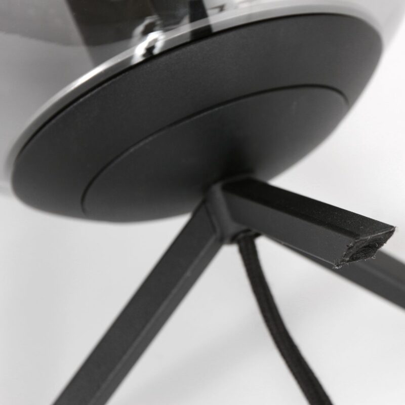 steinhauer-tafellamp-bollique-zwart-glasmetaal-ø20cm-e27-3323zw-1