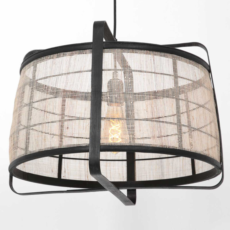 annelighting-hanglamp-capos-zwart-houtstof-ø48cm-e27-3511zw--10