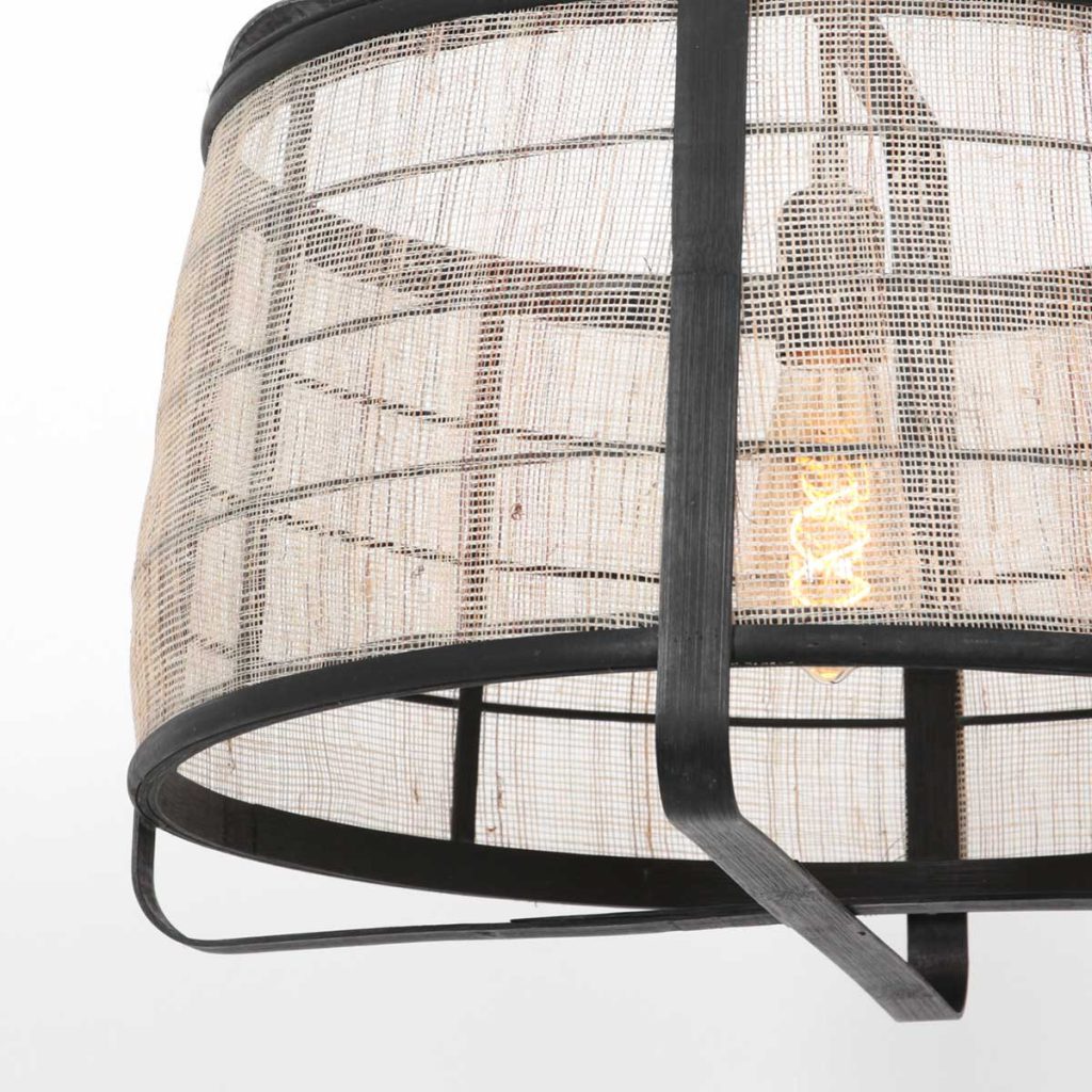 annelighting-hanglamp-capos-zwart-houtstof-ø48cm-e27-3511zw-1