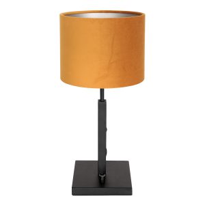 trendy-tafellamp-met-okergele-kap-steinhauer-stang-8164zw