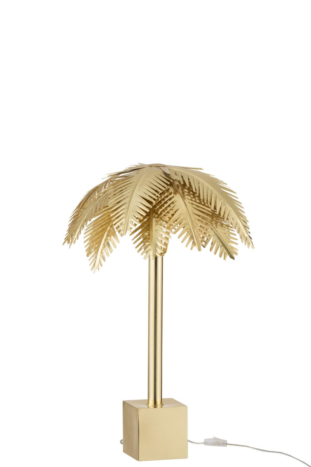 Tropische gouden palm tafellamp Jolipa Coconut - Afbeelding 2
