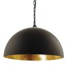 tweelichts-hanglamp-zwart-met-goud-steinhauer-semicirkel-2556zw