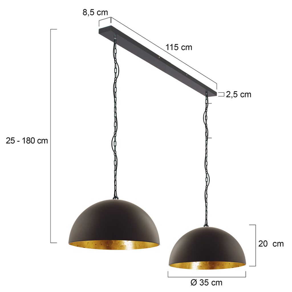 tweelichts-hanglamp-zwart-met-goud-steinhauer-semicirkel-2556zw-7
