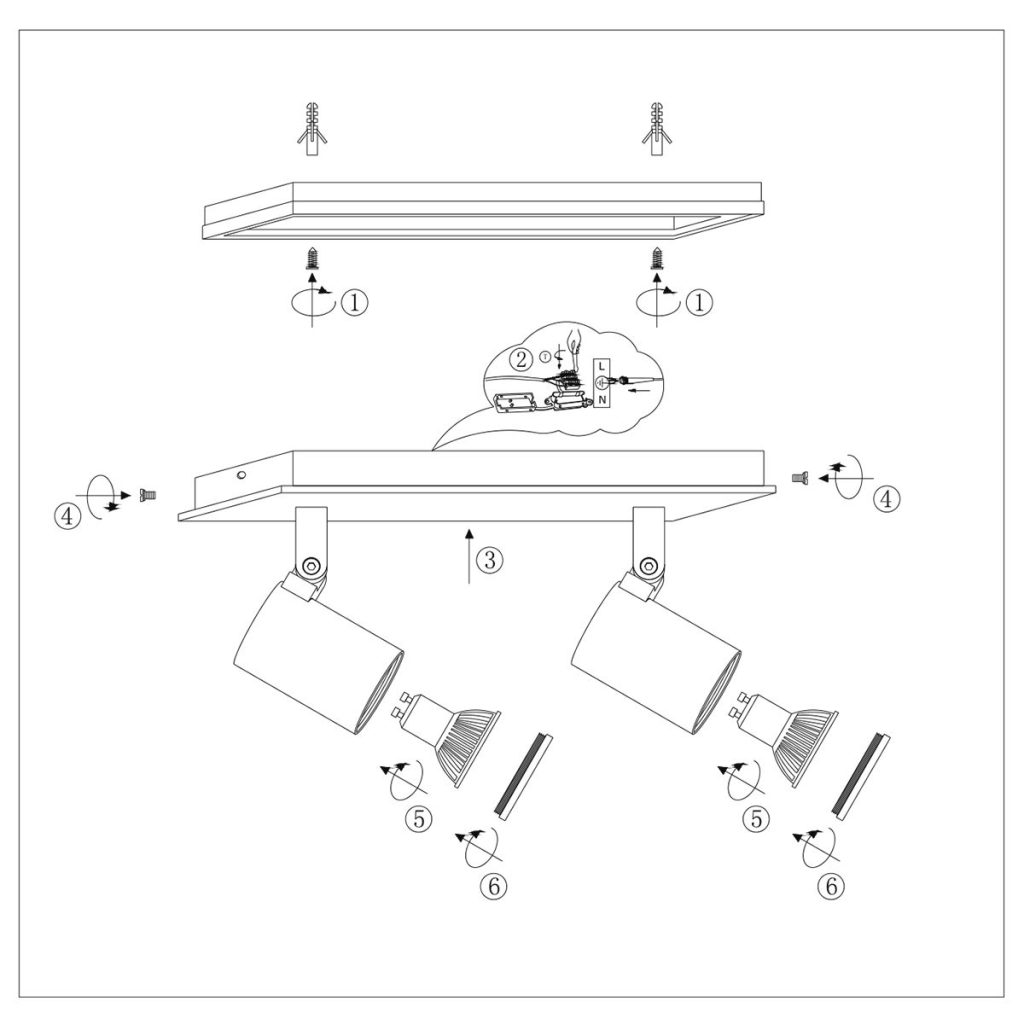 Moderne metalen zwarte spot Steinhauer Points noirs - Afbeelding 8