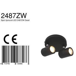 mexlite-spot-uproundled-zwart-metaal-ø24cm-gu10-2487zw-1
