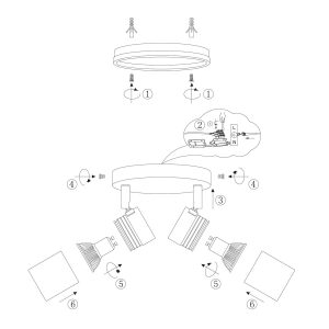 mexlite-spot-uproundled-zwart-metaal-ø24cm-gu10-2487zw-1