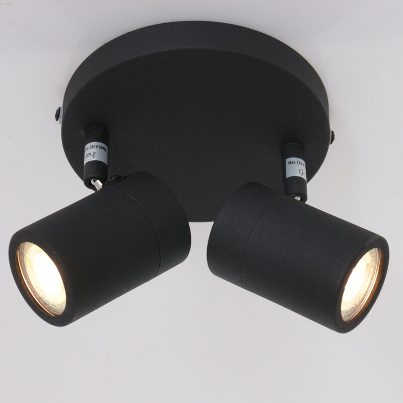 mexlite-spot-uproundled-zwart-metaal-ø24cm-gu10-2487zw-1