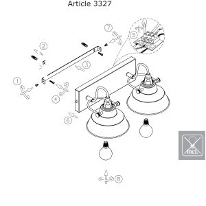 mexlite-wandlamp-nove-zwart-metaal-opbouwspot-e14-3327zw-1