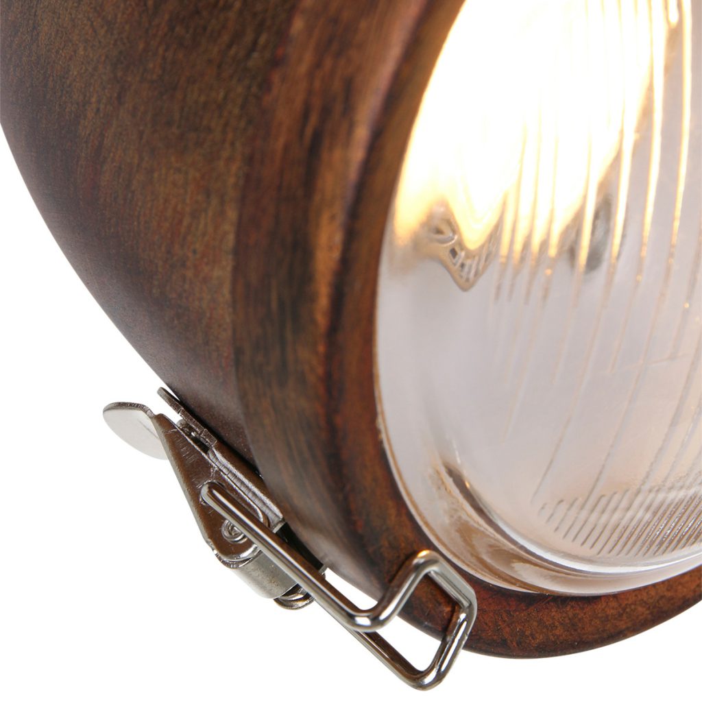 Tweelichts plafondlamp Mexlite Paco - Afbeelding 4