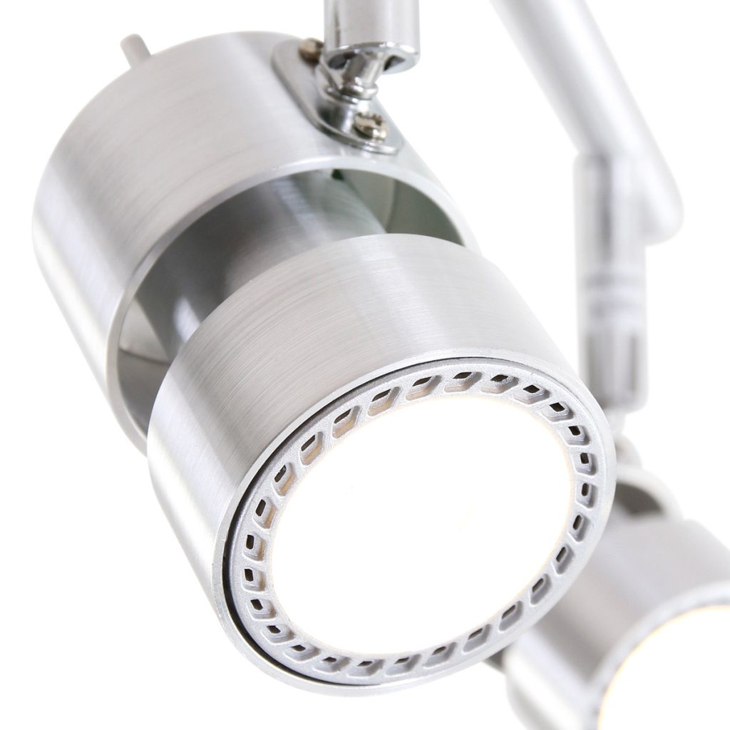 Moderne metalen stalen spot Steinhauer Natasja led - Afbeelding 4