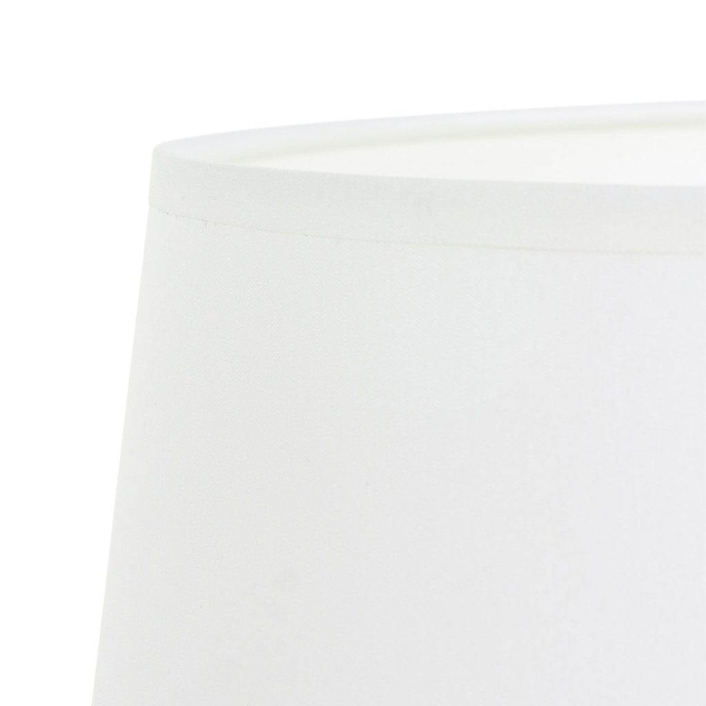 Moderne witte lampenkap stof Steinhauer  - Ø 30 cm - Afbeelding 3