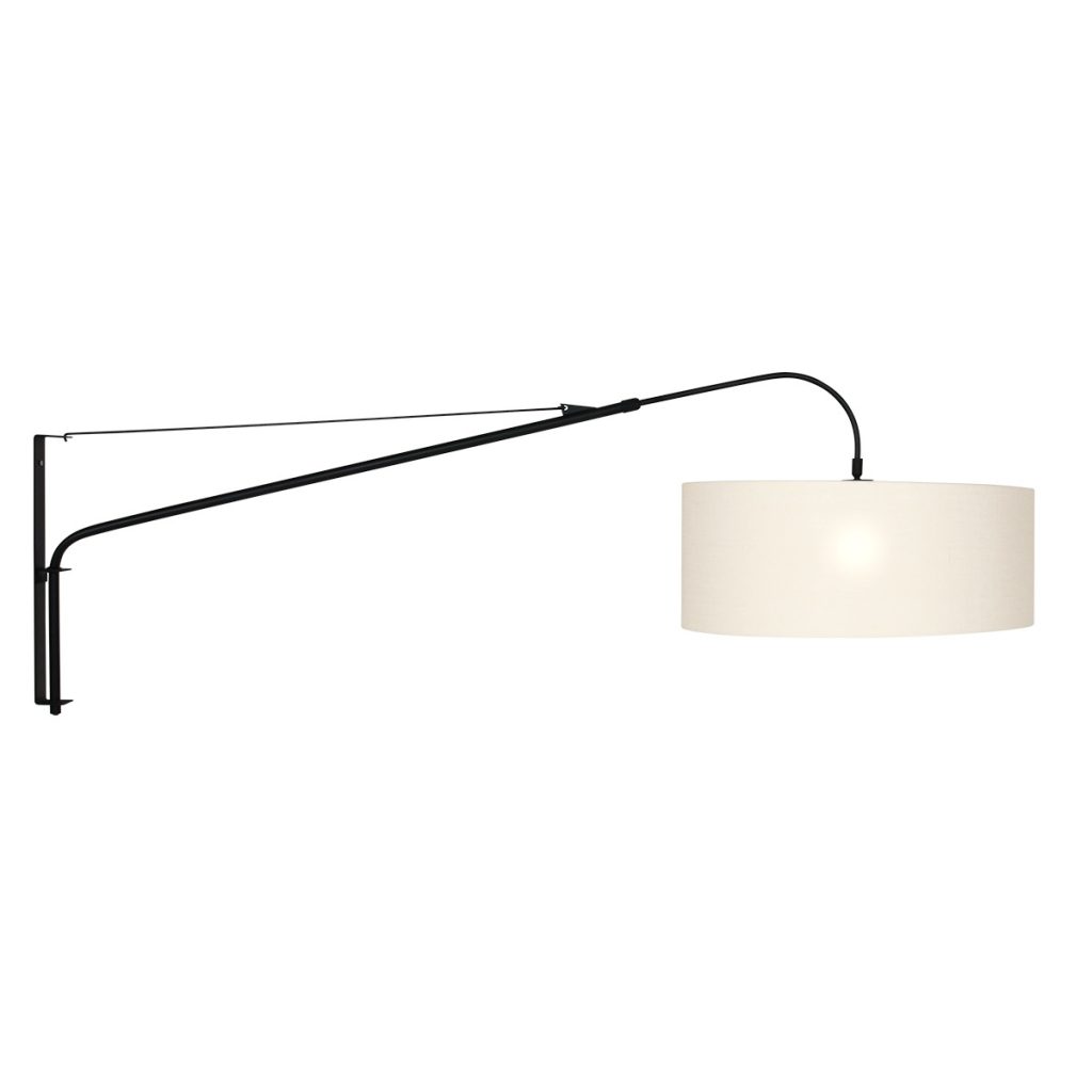 Uitschuifbare wandlamp met crème kap Steinhauer Elegant classy - Afbeelding 2