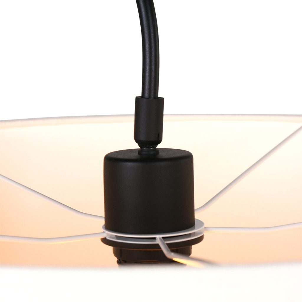 Uitschuifbare wandlamp met crème kap Steinhauer Elegant classy - Afbeelding 12