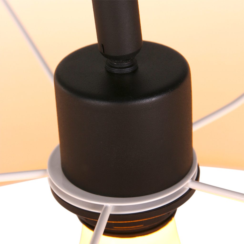 Uitschuifbare wandlamp met crème kap Steinhauer Elegant classy - Afbeelding 13