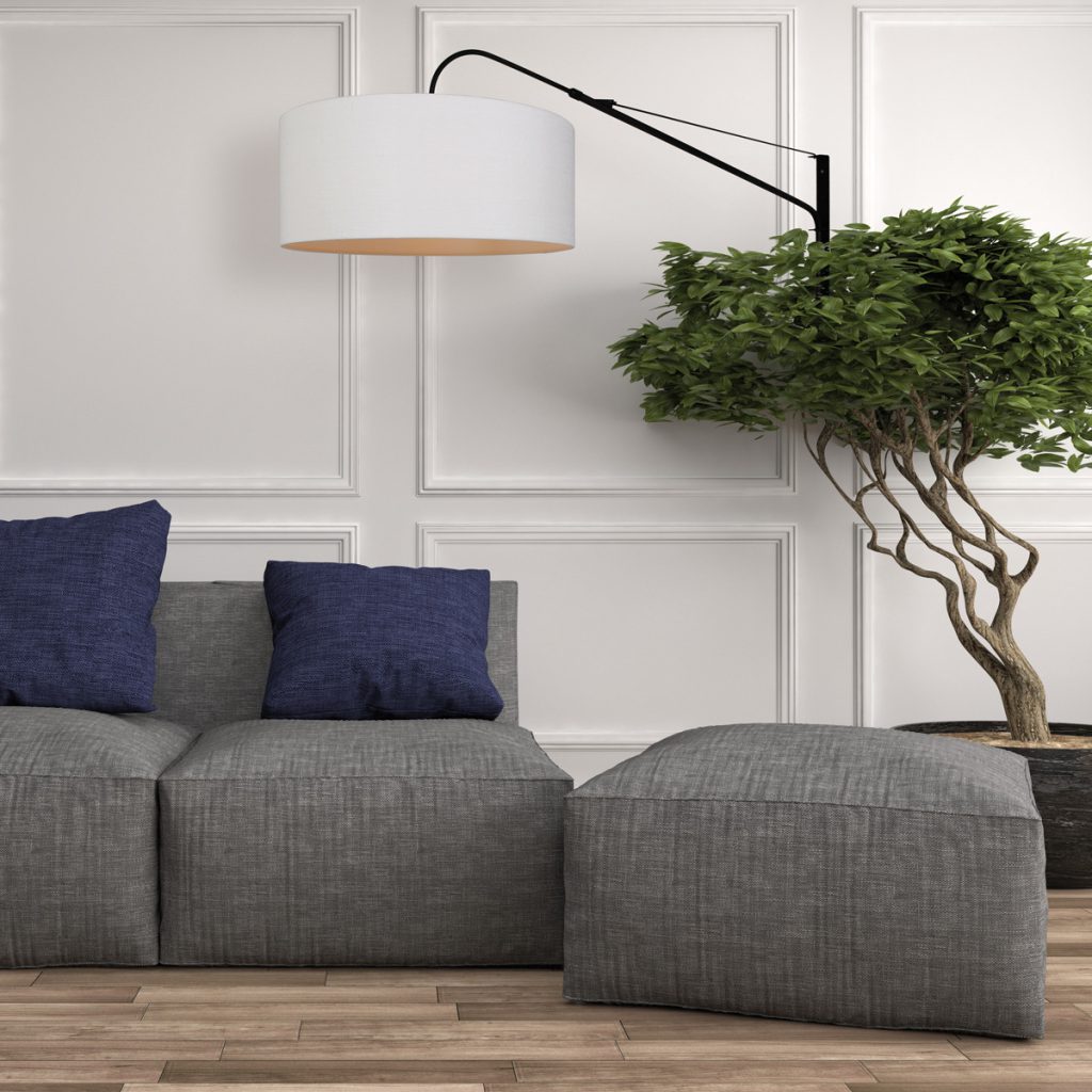 Uitschuifbare wandlamp met crème kap Steinhauer Elegant classy - Afbeelding 3