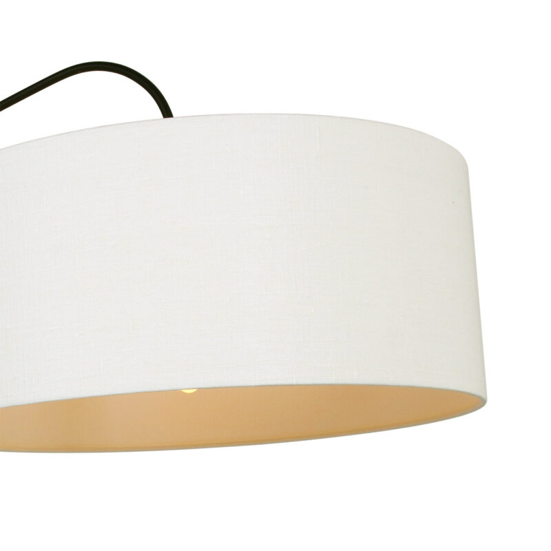 Uitschuifbare wandlamp met crème kap Steinhauer Elegant classy - Afbeelding 4