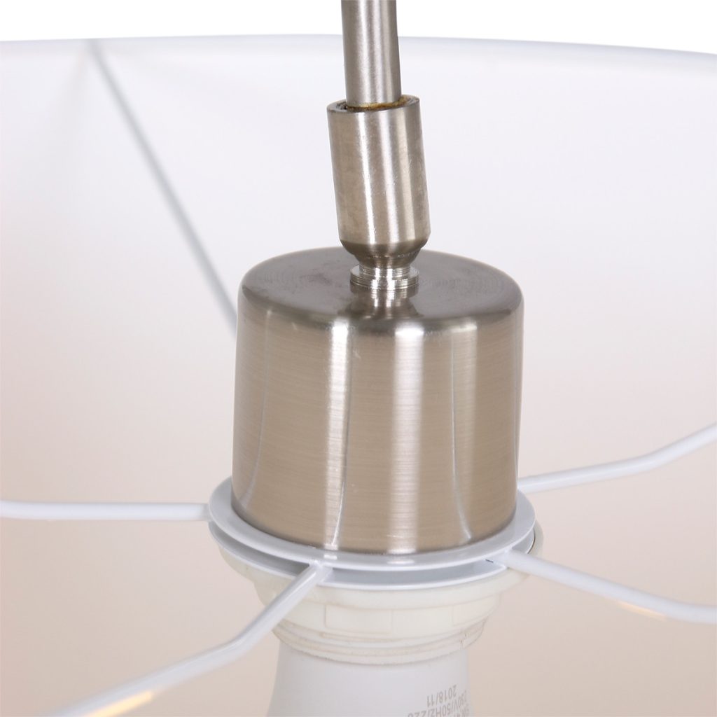 Uitschuifbare wandlamp met witte kap Steinhauer Elegant classy - Afbeelding 3