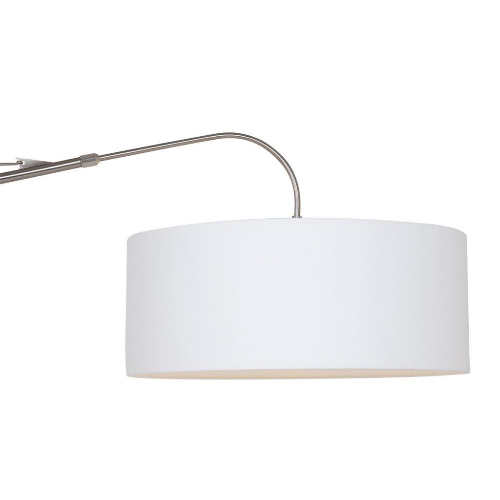 Uitschuifbare wandlamp met witte kap Steinhauer Elegant classy - Afbeelding 9