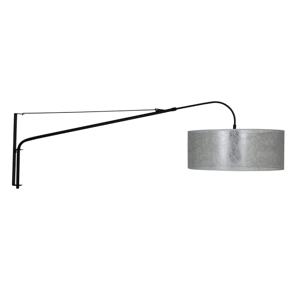 Uitschuifbare wandlamp met zilveren kap Steinhauer Elegant classy - Afbeelding 11