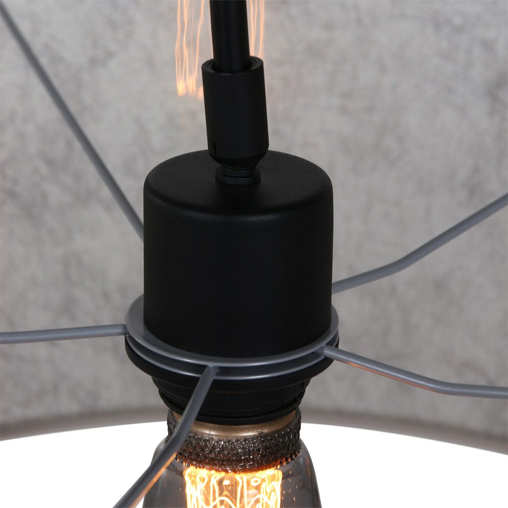 Uitschuifbare wandlamp met zilveren kap Steinhauer Elegant classy - Afbeelding 4