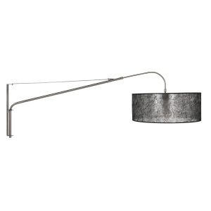 uitschuifbare-wandlamp-met-zwarte-kap-steinhauer-elegant-classy-9325st