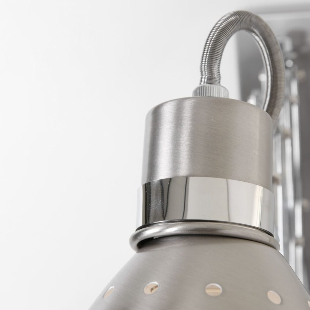 Uittrekbare wandlamp staal dimmer Steinhauer Spring - Afbeelding 10