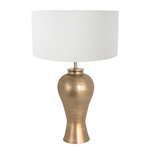 vaaslamp-met-witte-stoffen-kap-tafellamp-steinhauer-brass-brons-en-wit-7308br-1