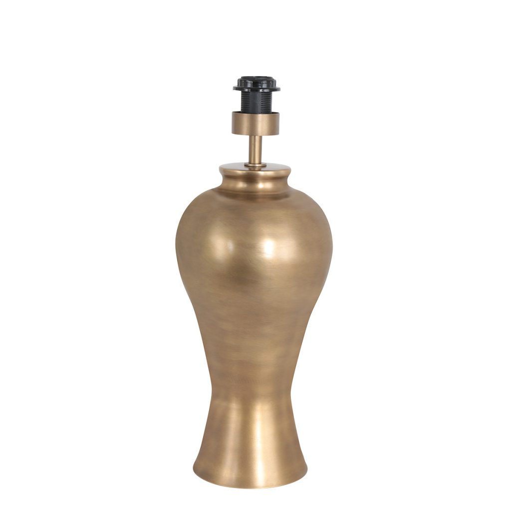 vaaslamp-met-witte-stoffen-kap-tafellamp-steinhauer-brass-brons-en-wit-7308br-2