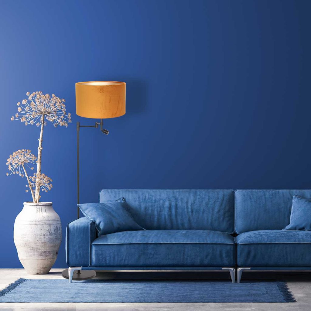 Velours vloerlamp Steinhauer Stang - Afbeelding 3