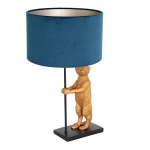 velvet-blauwe-lamp-met-stokstaartje-anne-light-home-animaux-8229zw-1