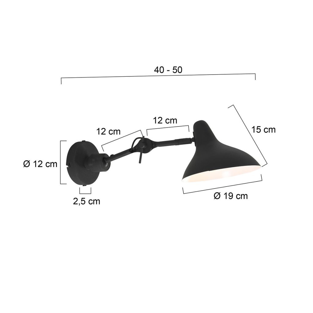 annelighting-wandlamp-kasket-zwart-metaal-leeslamp-e27-2693zw-1