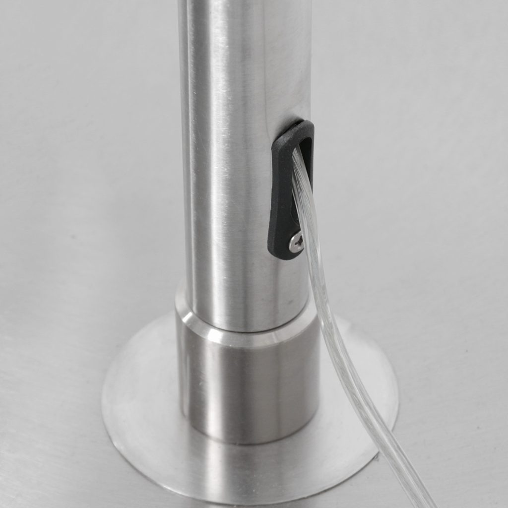 Moderne metalen stalen vloerlamp Steinhauer Sparkled light - Afbeelding 11