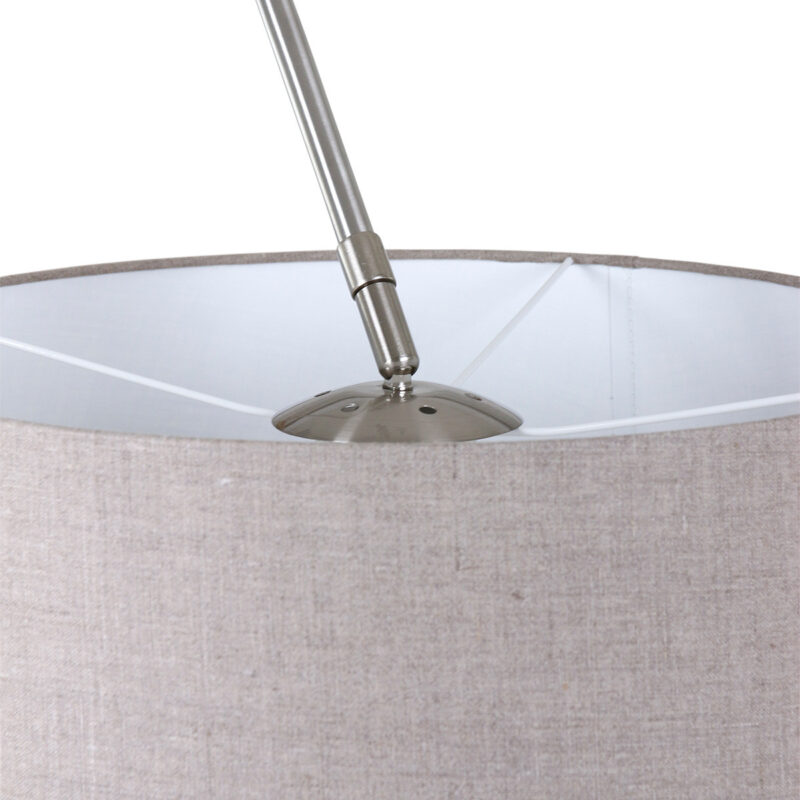 Moderne metalen stalen vloerlamp Steinhauer Sparkled light - Afbeelding 14