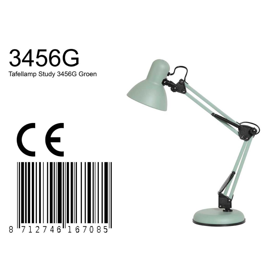 mexlite-tafellamp-study-groen-metaal-ø15cm-e27-3456g-1