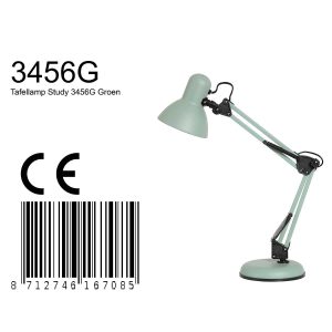 mexlite-tafellamp-study-groen-metaal-ø15cm-e27-3456g-1