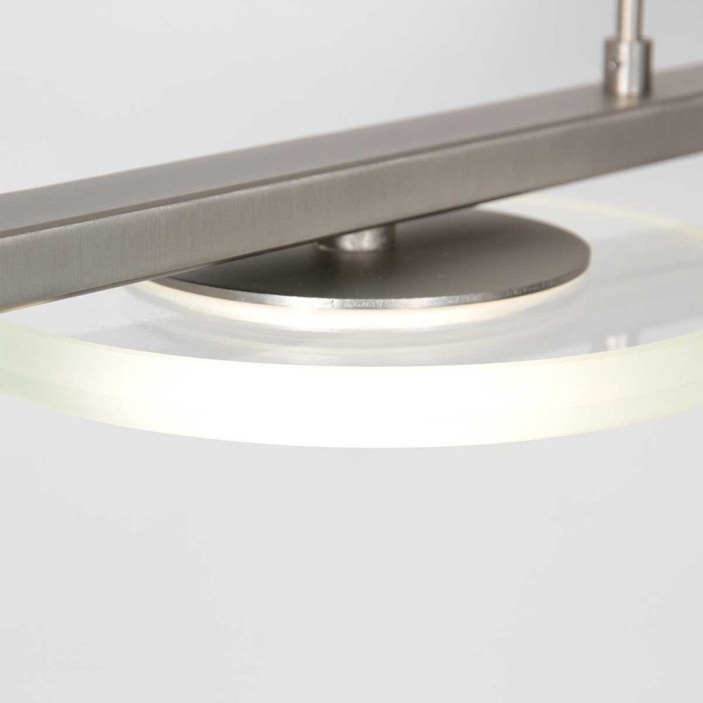 Moderne stalen metalen hanglamp Steinhauer Turound - Afbeelding 12
