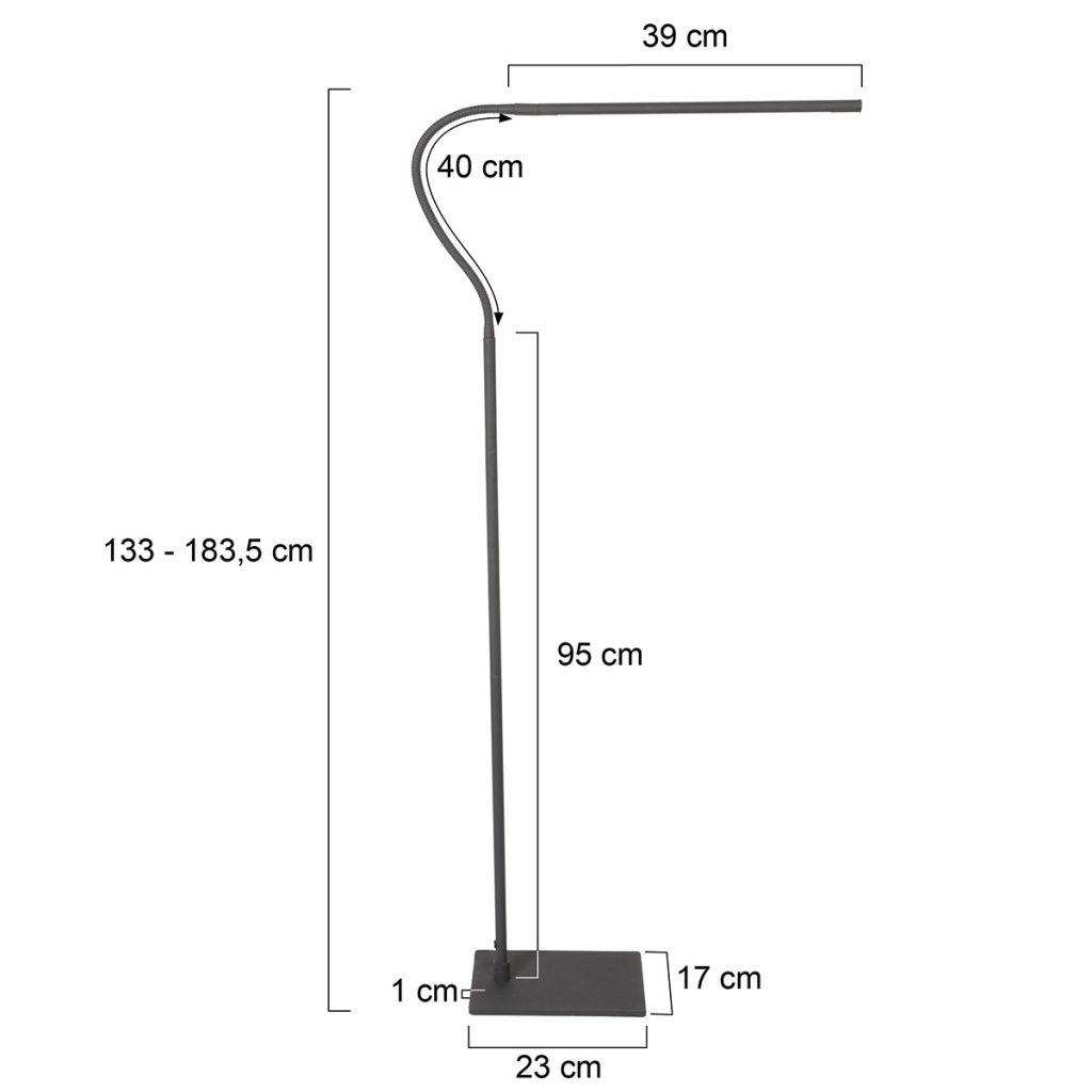 mexlite-vloerlamp-serpent-zwart-glaskunststofmetaal-designlamp-led-3115zw-1