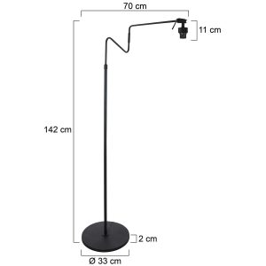 annelighting-vloerlamp-linstrom-zwart-metaal-lossearmatuur-e27-3405zw-1