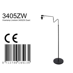 annelighting-vloerlamp-linstrom-zwart-metaal-lossearmatuur-e27-3405zw-1