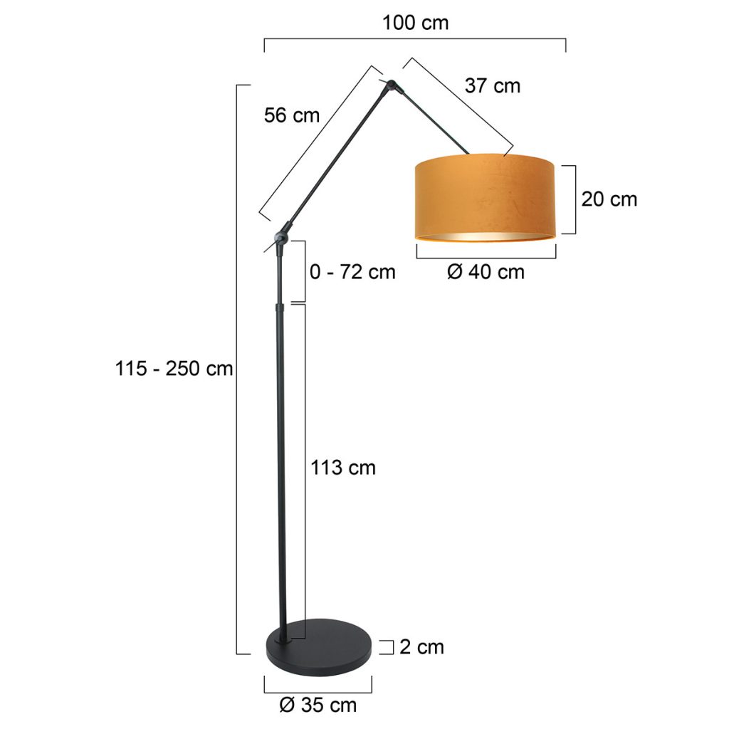 verstelbare-staande-booglamp-met-okergele-kap-steinhauer-prestige-chic-8117zw-5