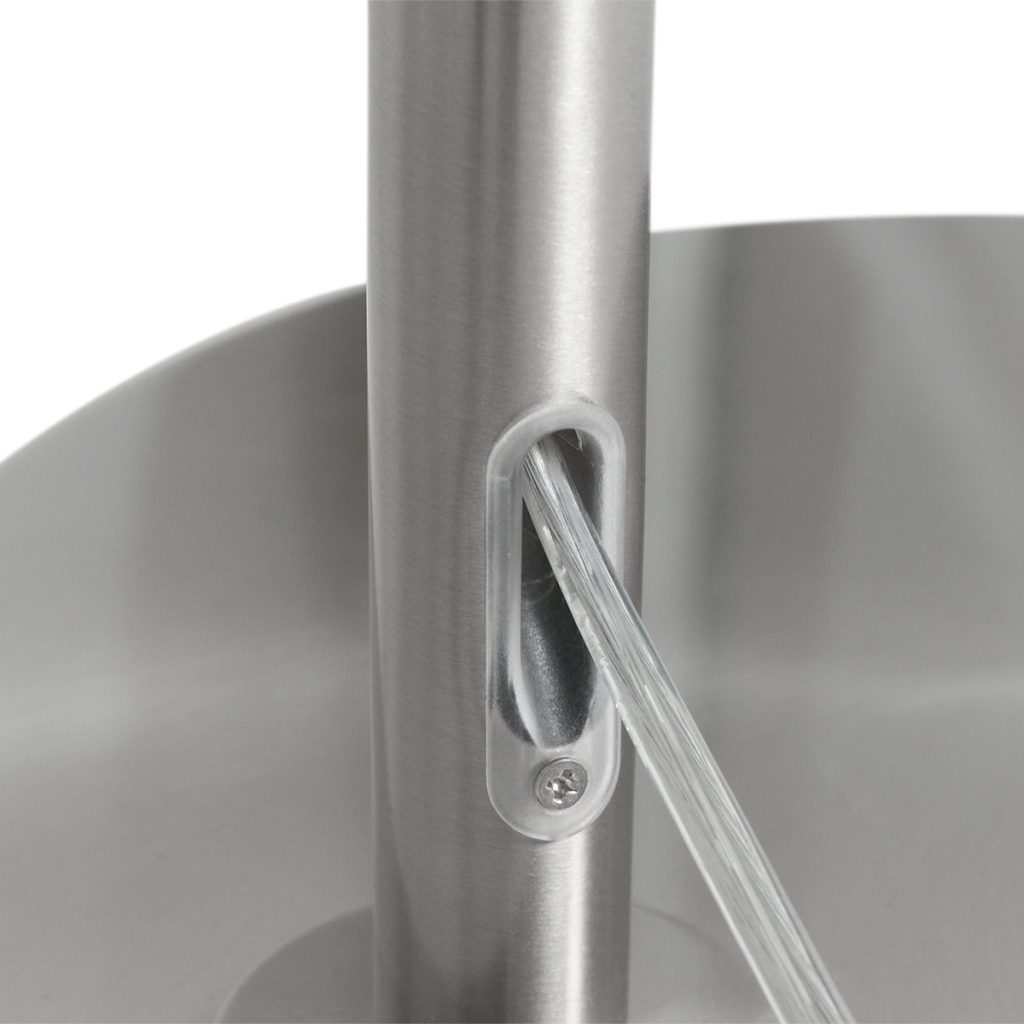 Moderne metalen stalen vloerlamp Steinhauer Prestige chic - Afbeelding 15