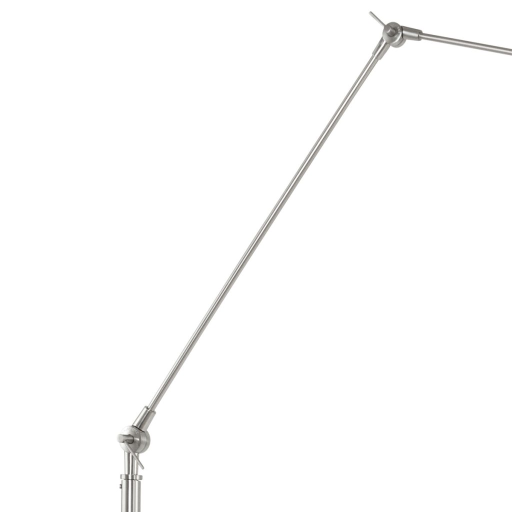 Moderne metalen stalen vloerlamp Steinhauer Prestige chic - Afbeelding 16