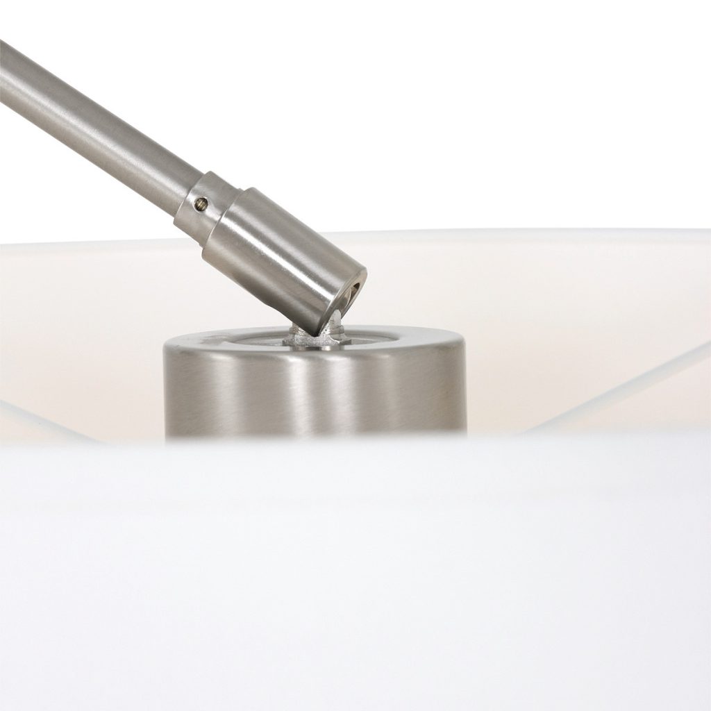 Moderne metalen stalen vloerlamp Steinhauer Prestige chic - Afbeelding 17
