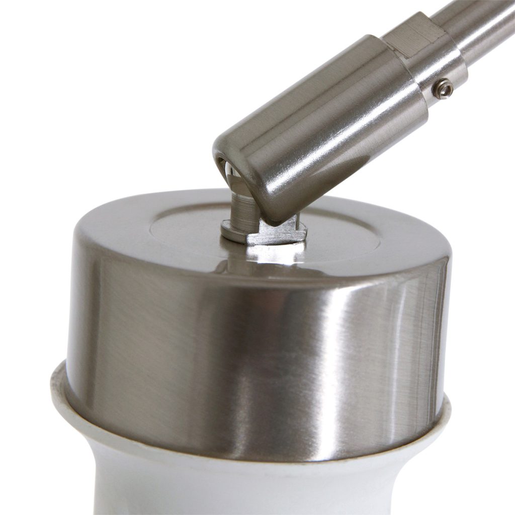 Moderne metalen stalen vloerlamp Steinhauer Prestige chic - Afbeelding 5