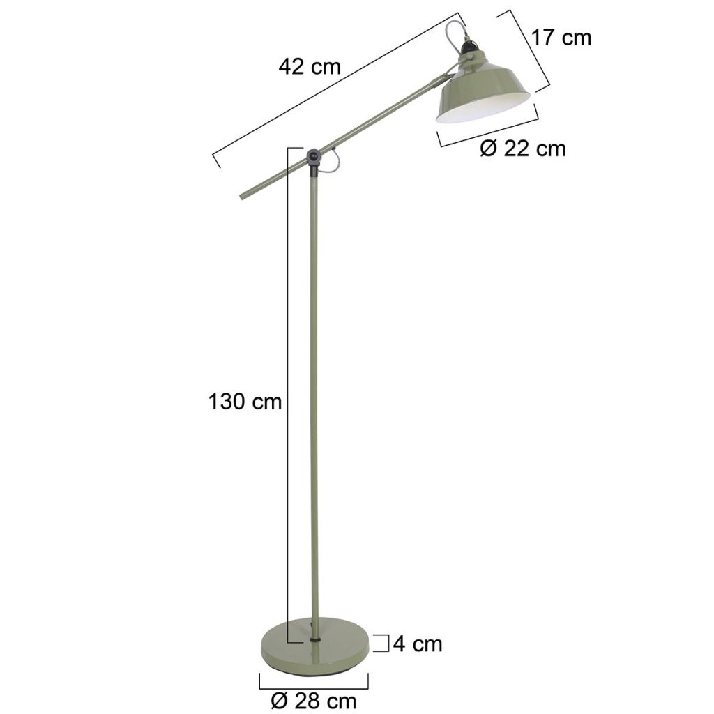 mexlite-vloerlamp-nove-groen-metaal-leeslamp-e27-1322g-1