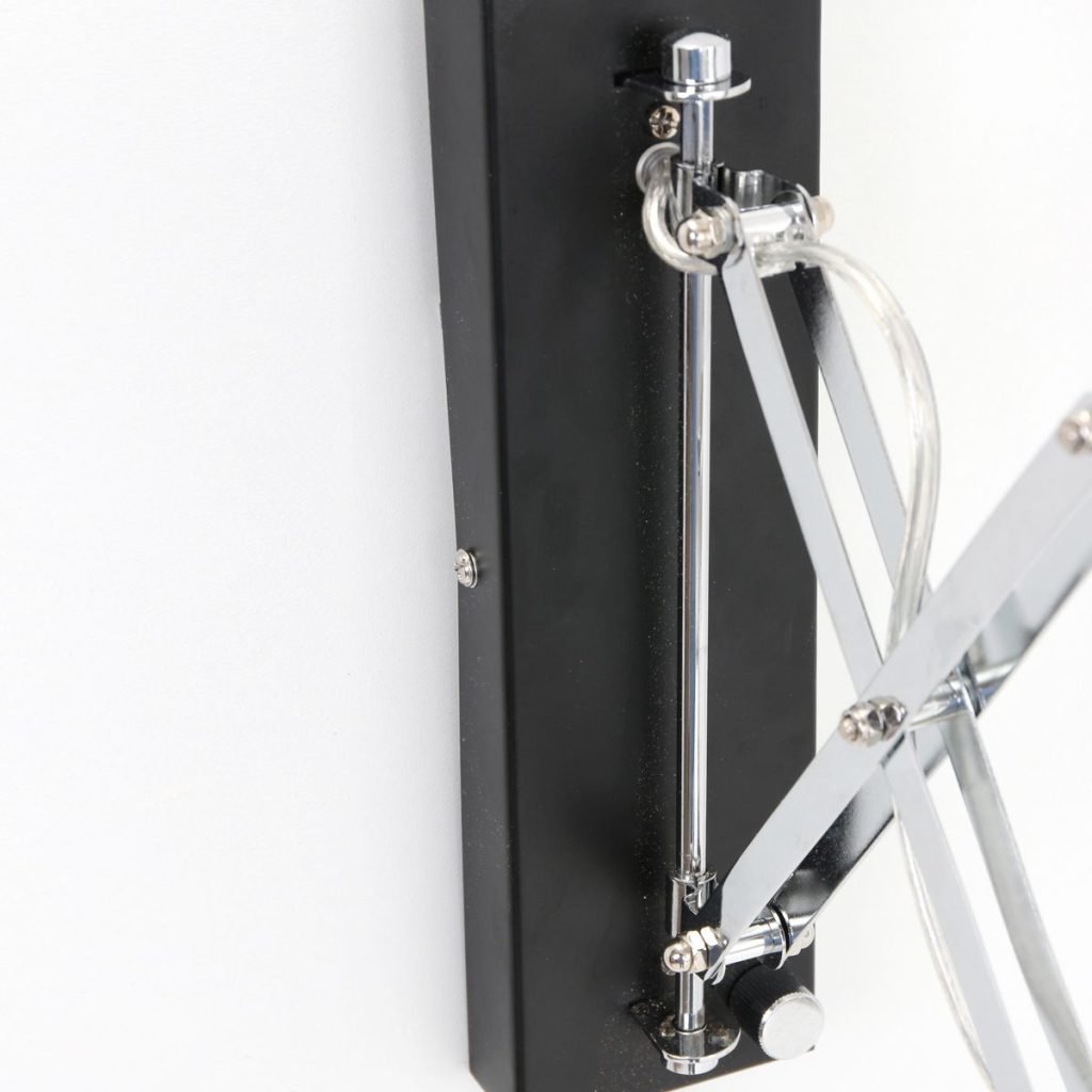 Metalen industriële hanglamp zwart scharnierarm Steinhauer Spring - Afbeelding 12