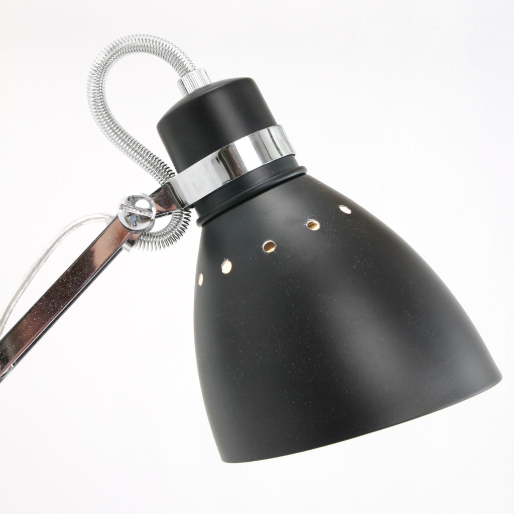 Metalen industriële hanglamp zwart scharnierarm Steinhauer Spring - Afbeelding 6