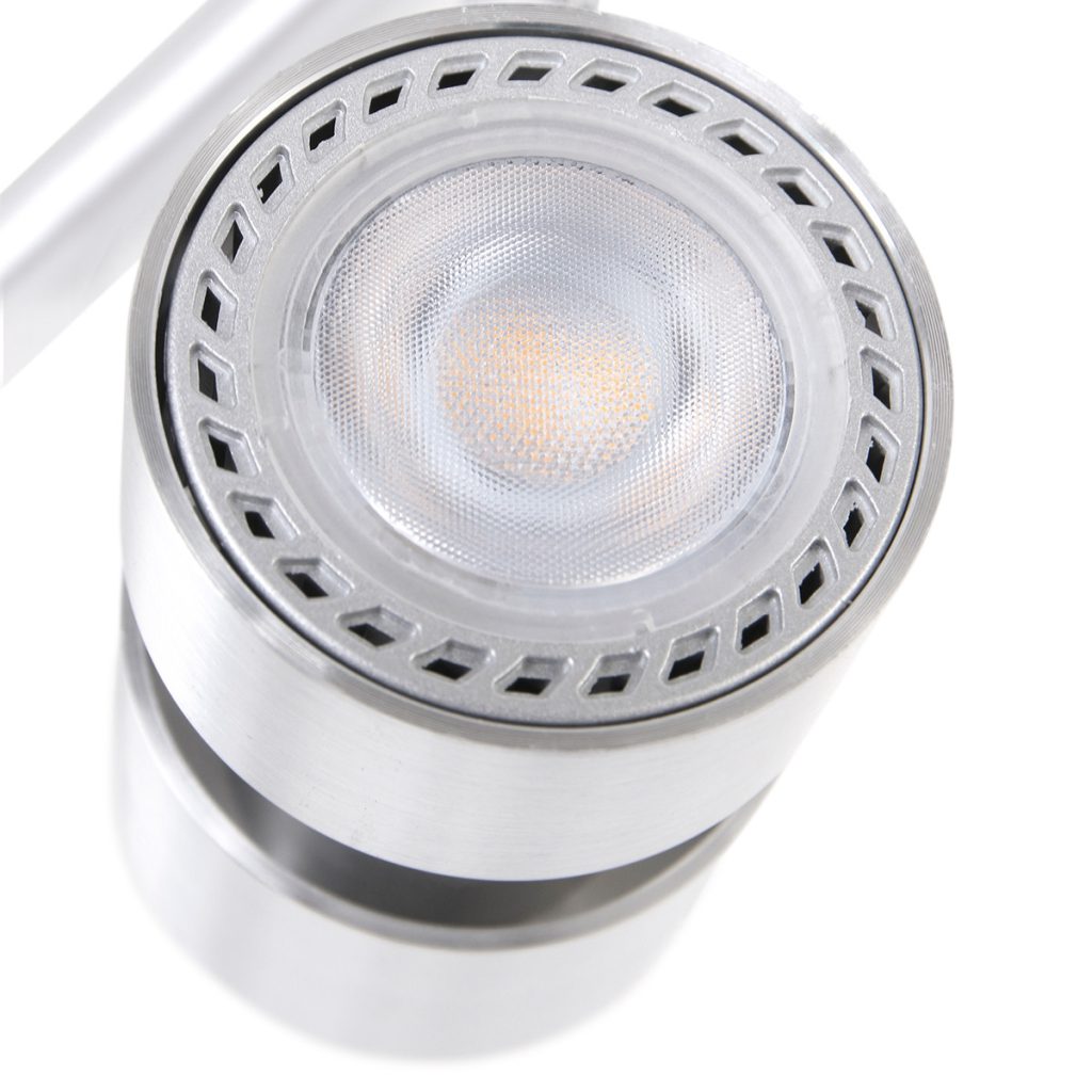 Moderne stalen metalen plafonnière Steinhauer Natasja led - Afbeelding 4